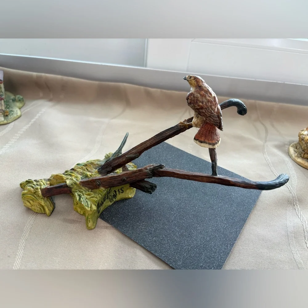 Vintage Schmid Lowell Davis figure, Scotland, 1978, Hawk on a plough - Picture 4 of 16